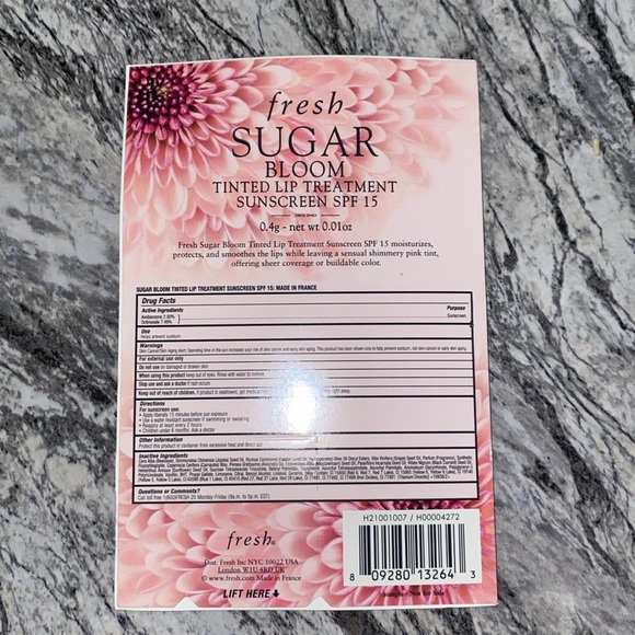 fresh Sugar Bloom Tinted Lip Treatment Sampler Blister - Picture 3 of 3